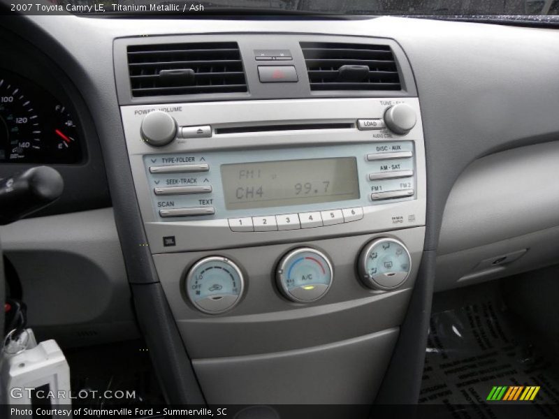Titanium Metallic / Ash 2007 Toyota Camry LE