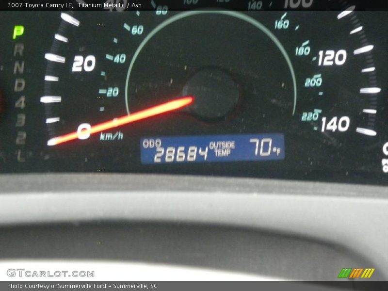 Titanium Metallic / Ash 2007 Toyota Camry LE