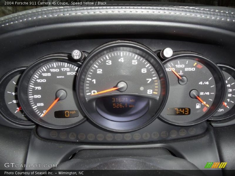  2004 911 Carrera 4S Coupe Carrera 4S Coupe Gauges