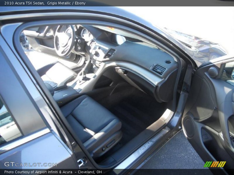 Grigio Metallic / Ebony 2010 Acura TSX Sedan
