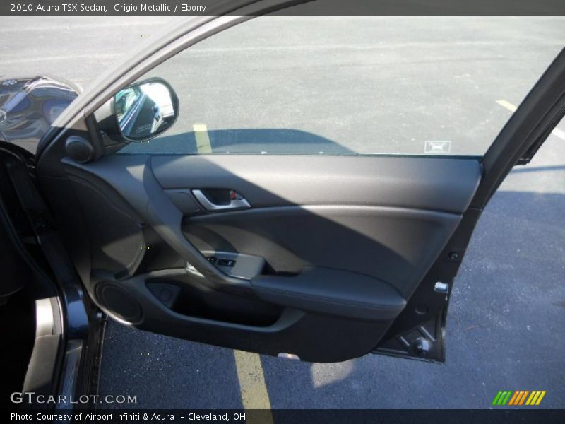 Grigio Metallic / Ebony 2010 Acura TSX Sedan