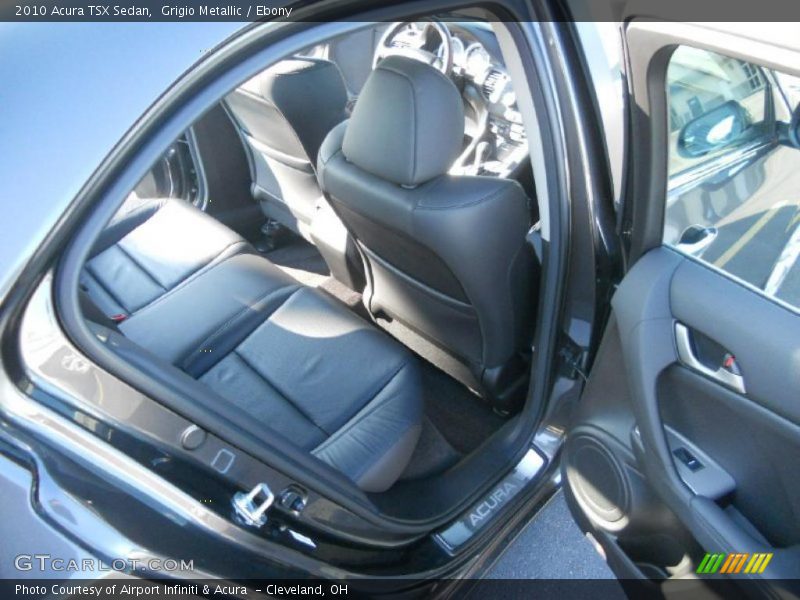 Grigio Metallic / Ebony 2010 Acura TSX Sedan