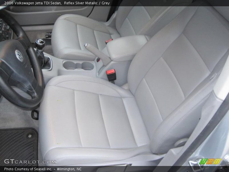 Reflex Silver Metallic / Grey 2006 Volkswagen Jetta TDI Sedan