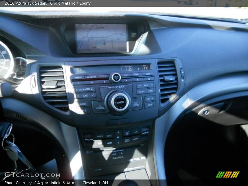 Grigio Metallic / Ebony 2010 Acura TSX Sedan