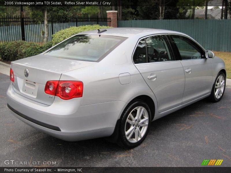 Reflex Silver Metallic / Grey 2006 Volkswagen Jetta TDI Sedan