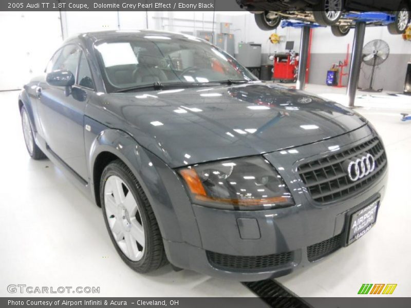 Dolomite Grey Pearl Effect / Ebony Black 2005 Audi TT 1.8T Coupe