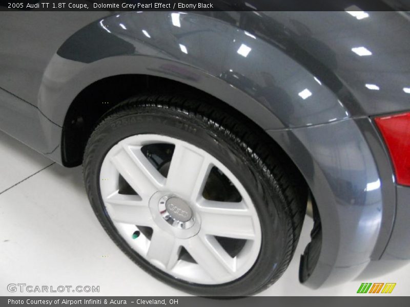 Dolomite Grey Pearl Effect / Ebony Black 2005 Audi TT 1.8T Coupe