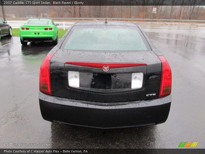 Black Raven / Ebony 2007 Cadillac CTS Sport Sedan