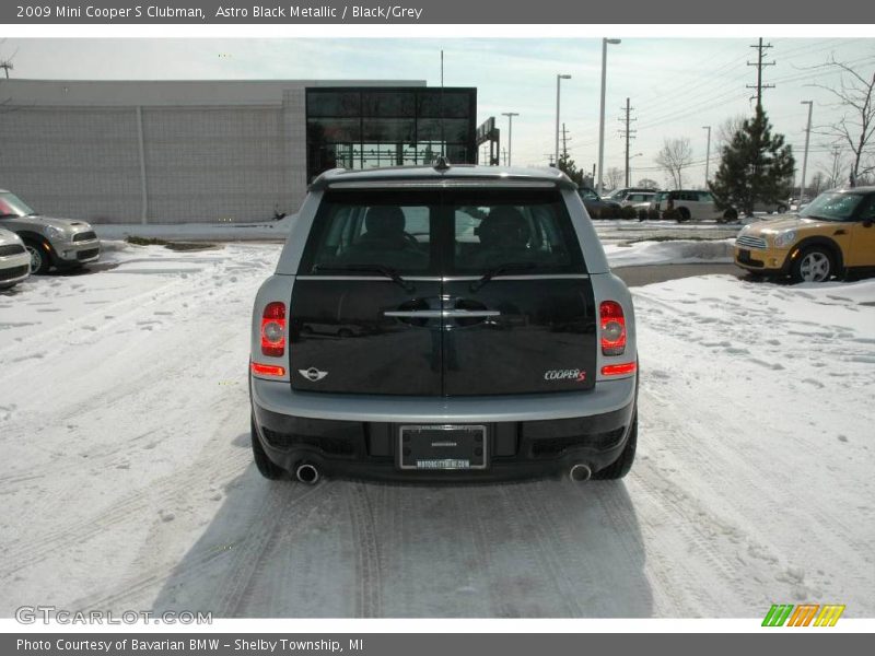 Astro Black Metallic / Black/Grey 2009 Mini Cooper S Clubman