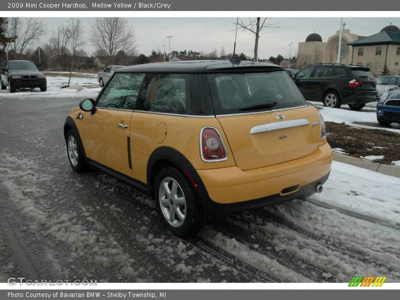 Mellow Yellow / Black/Grey 2009 Mini Cooper Hardtop