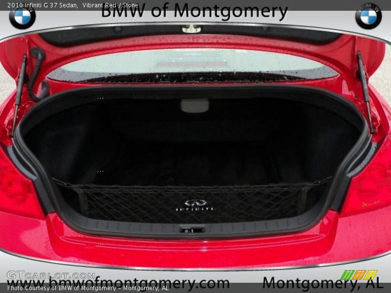 Vibrant Red / Stone 2010 Infiniti G 37 Sedan