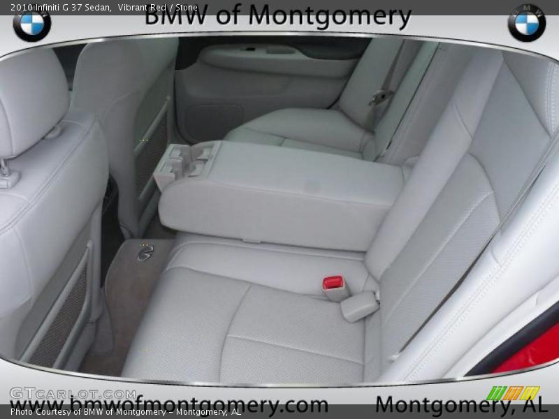 Vibrant Red / Stone 2010 Infiniti G 37 Sedan