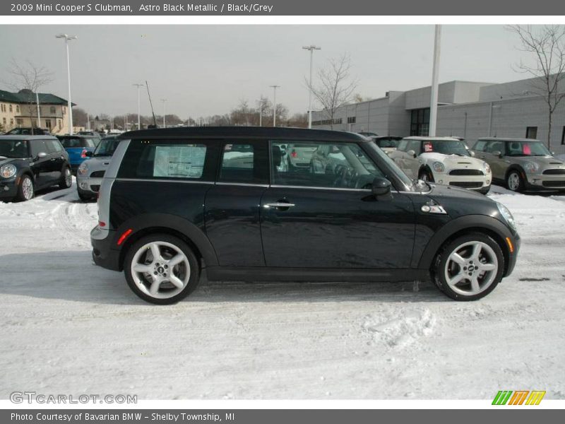 Astro Black Metallic / Black/Grey 2009 Mini Cooper S Clubman