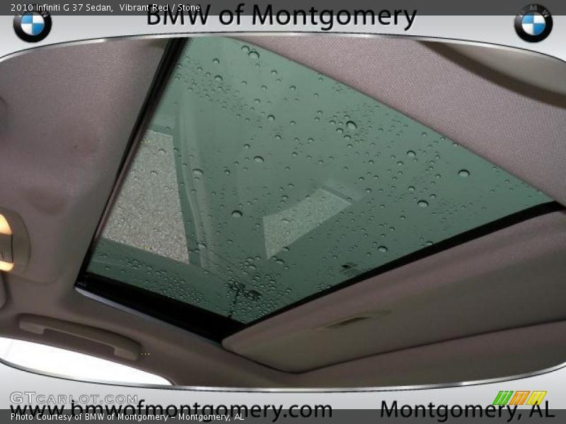 Vibrant Red / Stone 2010 Infiniti G 37 Sedan
