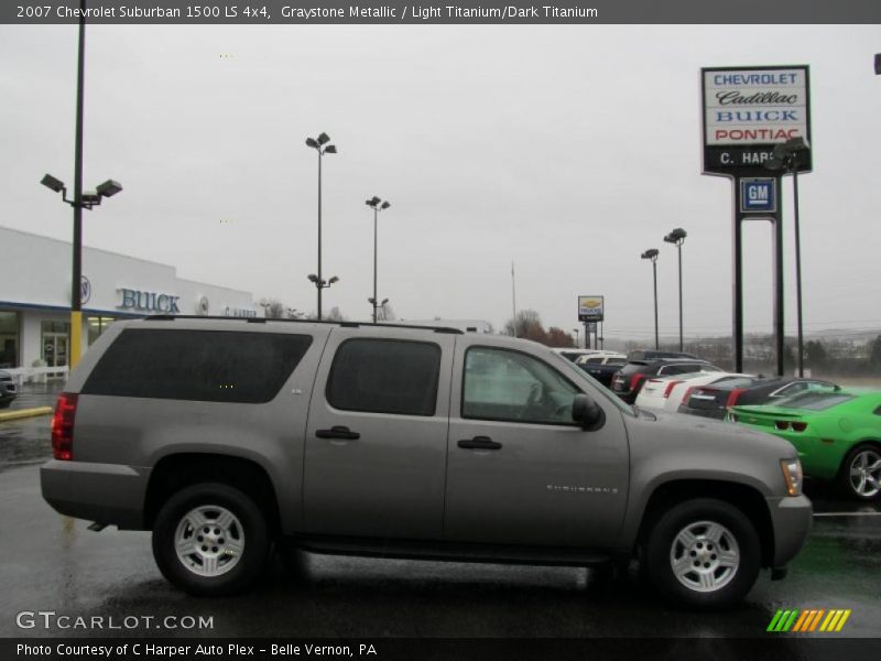 Graystone Metallic / Light Titanium/Dark Titanium 2007 Chevrolet Suburban 1500 LS 4x4