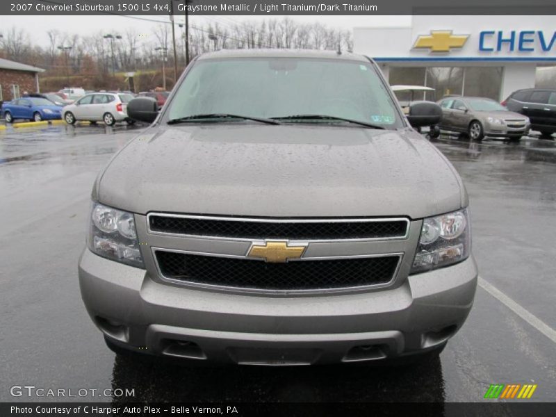Graystone Metallic / Light Titanium/Dark Titanium 2007 Chevrolet Suburban 1500 LS 4x4