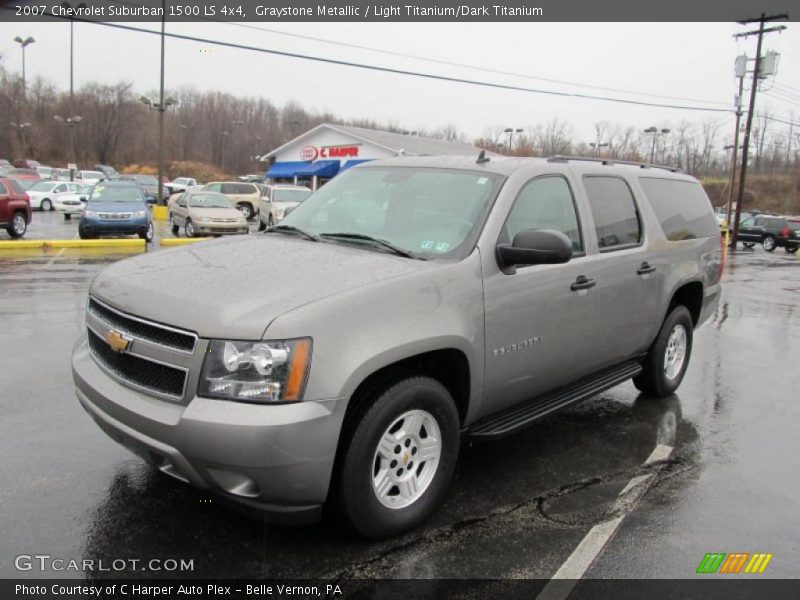Graystone Metallic / Light Titanium/Dark Titanium 2007 Chevrolet Suburban 1500 LS 4x4