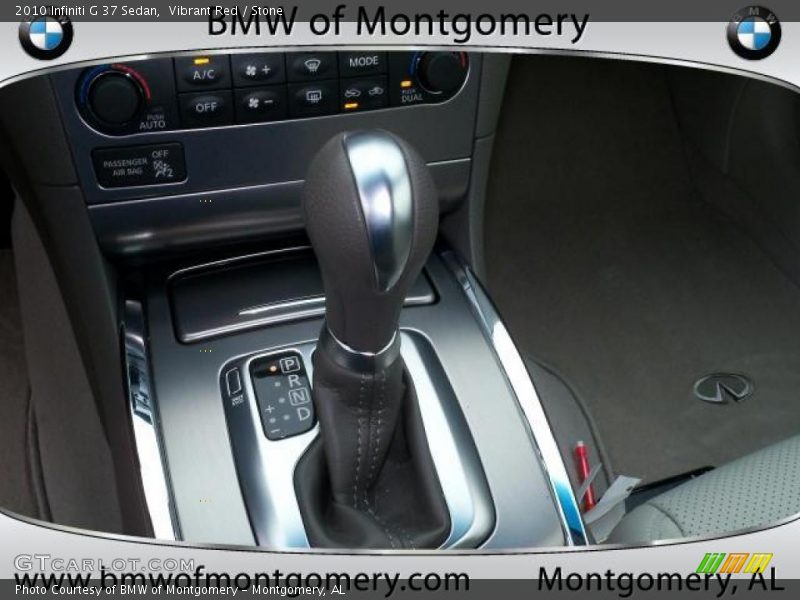 Vibrant Red / Stone 2010 Infiniti G 37 Sedan