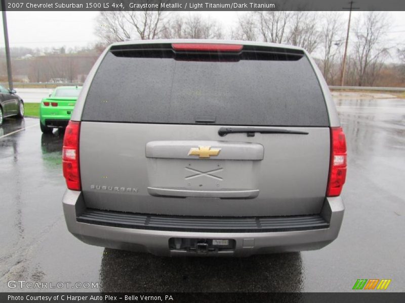 Graystone Metallic / Light Titanium/Dark Titanium 2007 Chevrolet Suburban 1500 LS 4x4