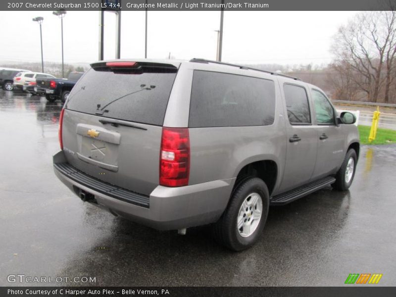 Graystone Metallic / Light Titanium/Dark Titanium 2007 Chevrolet Suburban 1500 LS 4x4