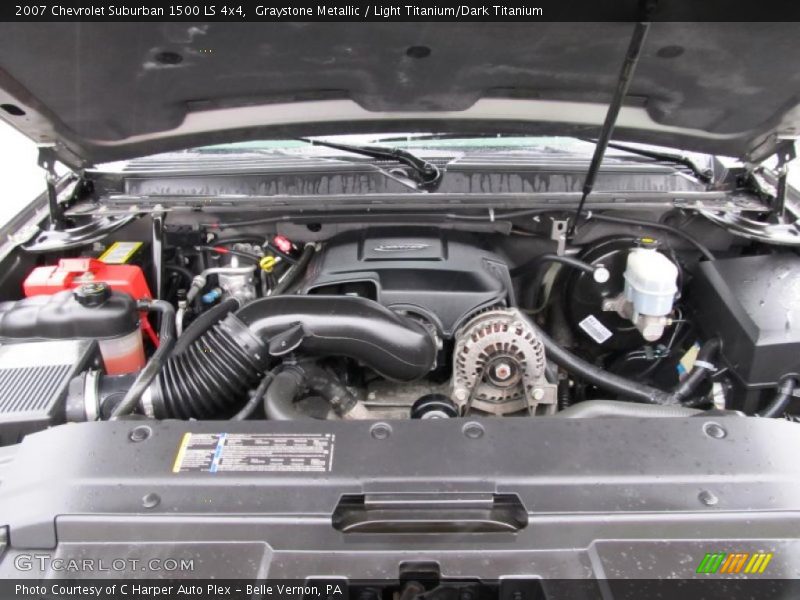 Graystone Metallic / Light Titanium/Dark Titanium 2007 Chevrolet Suburban 1500 LS 4x4
