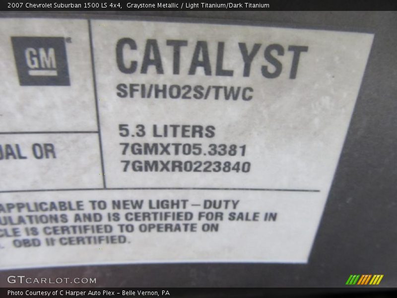 Graystone Metallic / Light Titanium/Dark Titanium 2007 Chevrolet Suburban 1500 LS 4x4