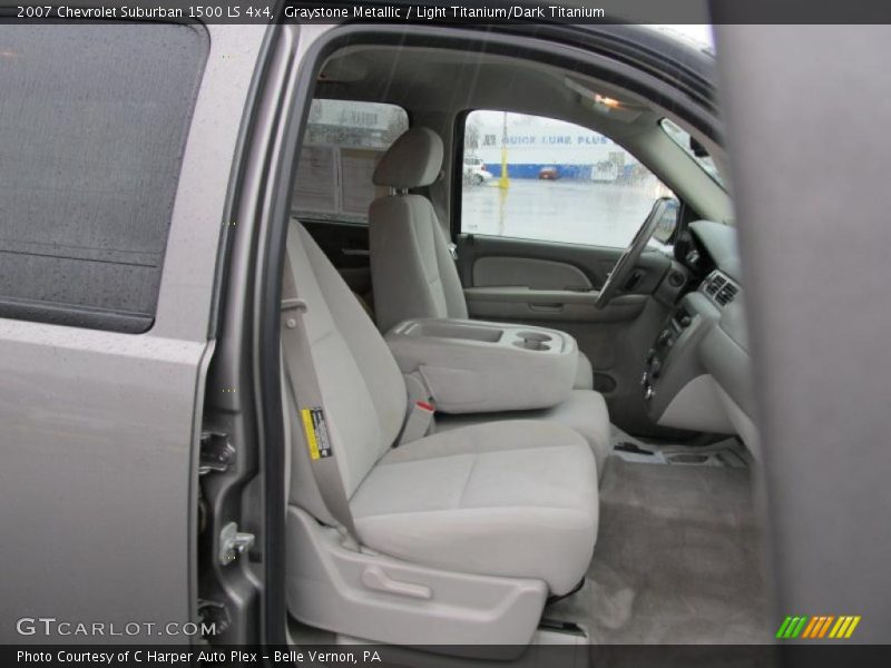 Graystone Metallic / Light Titanium/Dark Titanium 2007 Chevrolet Suburban 1500 LS 4x4
