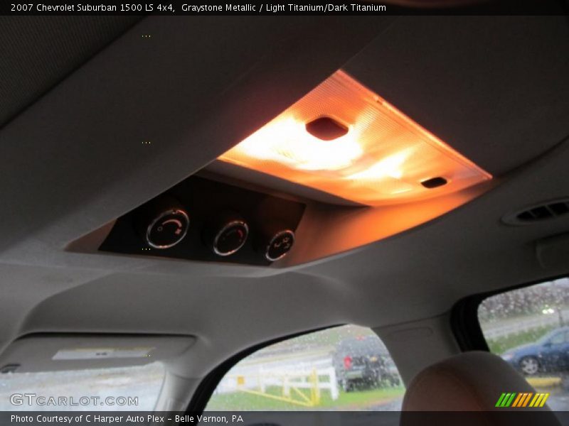 Graystone Metallic / Light Titanium/Dark Titanium 2007 Chevrolet Suburban 1500 LS 4x4