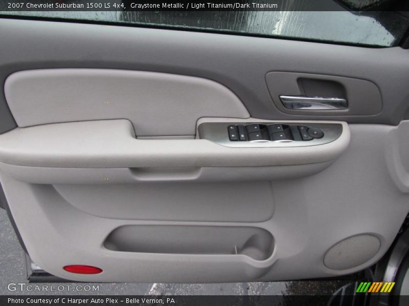 Graystone Metallic / Light Titanium/Dark Titanium 2007 Chevrolet Suburban 1500 LS 4x4