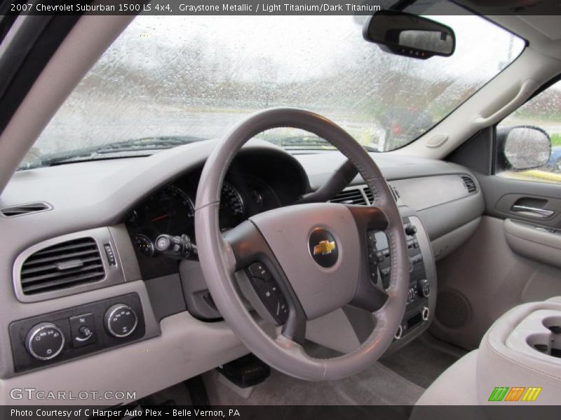 Graystone Metallic / Light Titanium/Dark Titanium 2007 Chevrolet Suburban 1500 LS 4x4