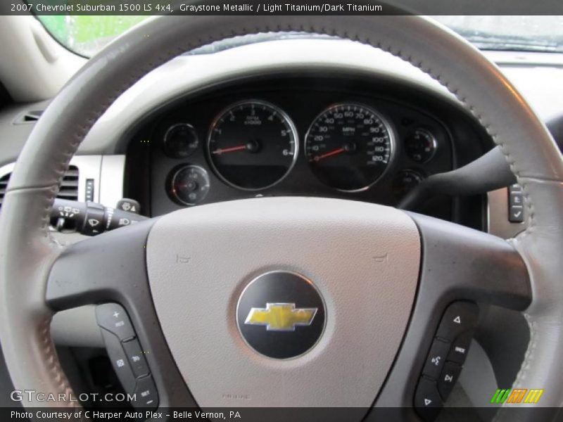 Graystone Metallic / Light Titanium/Dark Titanium 2007 Chevrolet Suburban 1500 LS 4x4