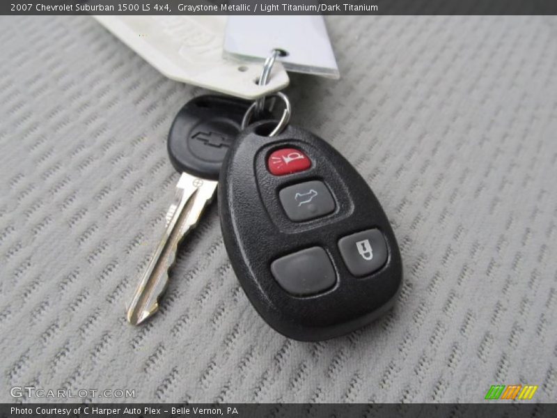 Graystone Metallic / Light Titanium/Dark Titanium 2007 Chevrolet Suburban 1500 LS 4x4