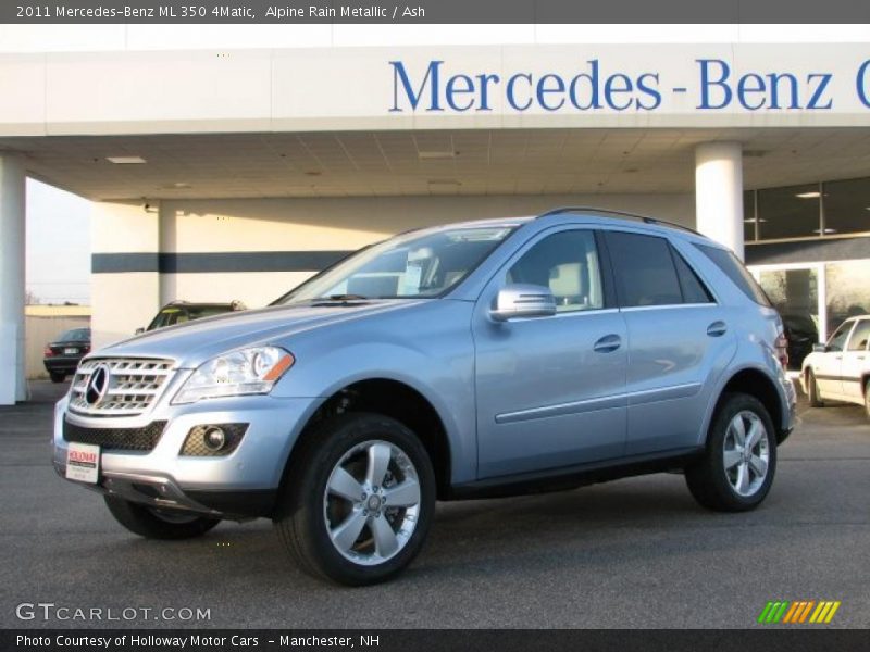 Alpine Rain Metallic / Ash 2011 Mercedes-Benz ML 350 4Matic