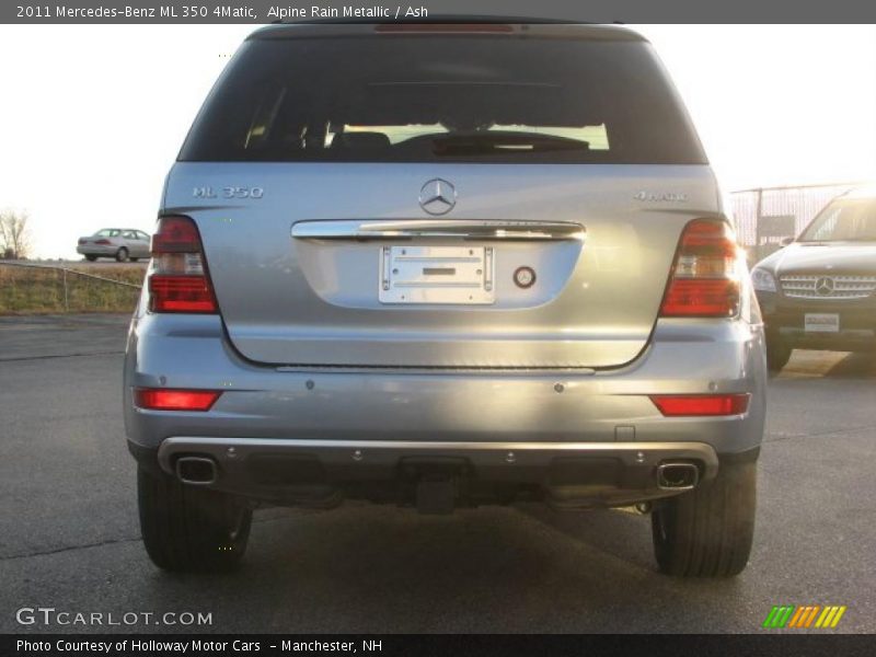 Alpine Rain Metallic / Ash 2011 Mercedes-Benz ML 350 4Matic