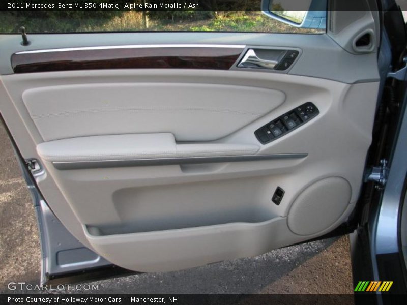 Alpine Rain Metallic / Ash 2011 Mercedes-Benz ML 350 4Matic