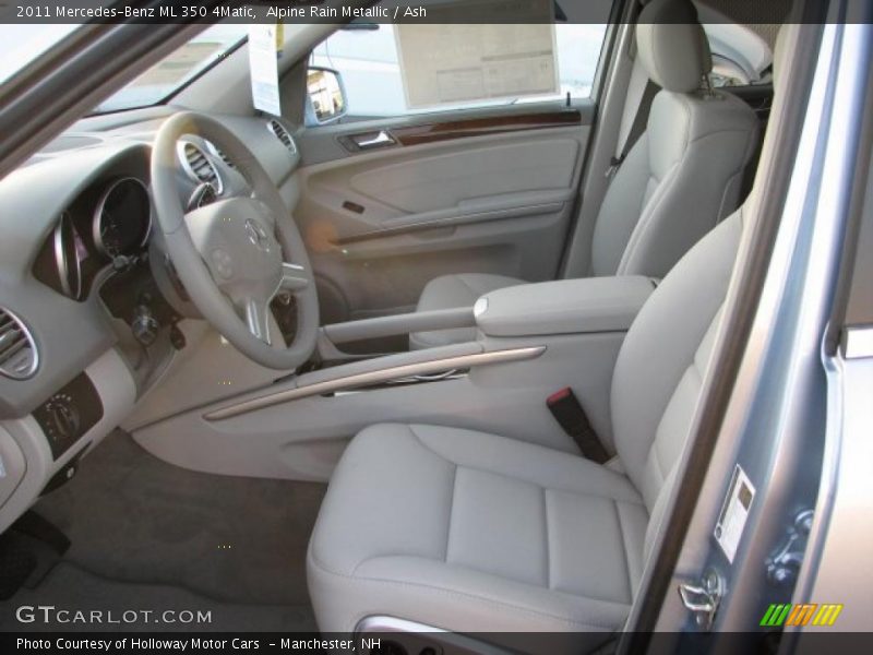Alpine Rain Metallic / Ash 2011 Mercedes-Benz ML 350 4Matic