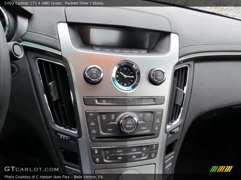Radiant Silver / Ebony 2009 Cadillac CTS 4 AWD Sedan