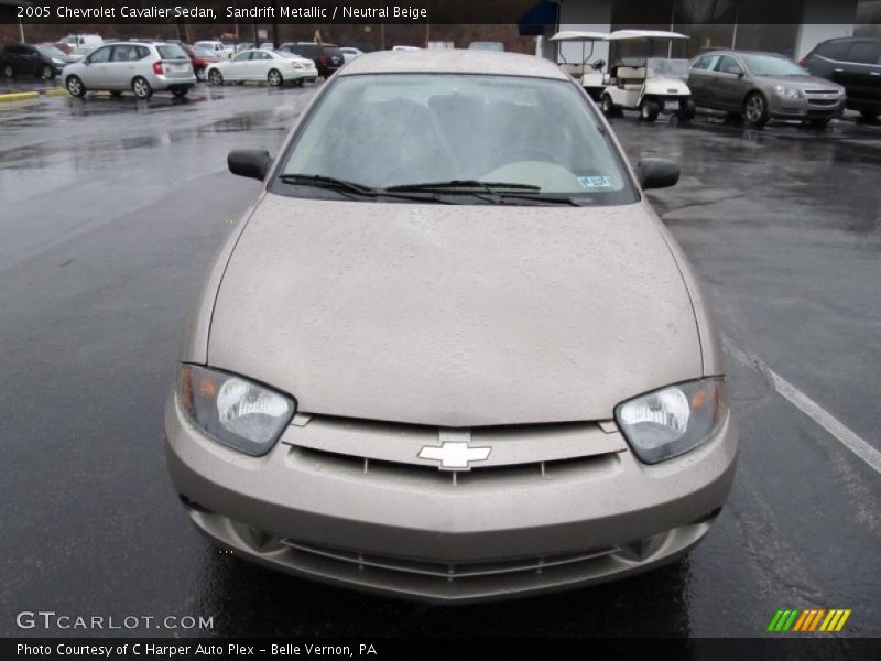 Sandrift Metallic / Neutral Beige 2005 Chevrolet Cavalier Sedan