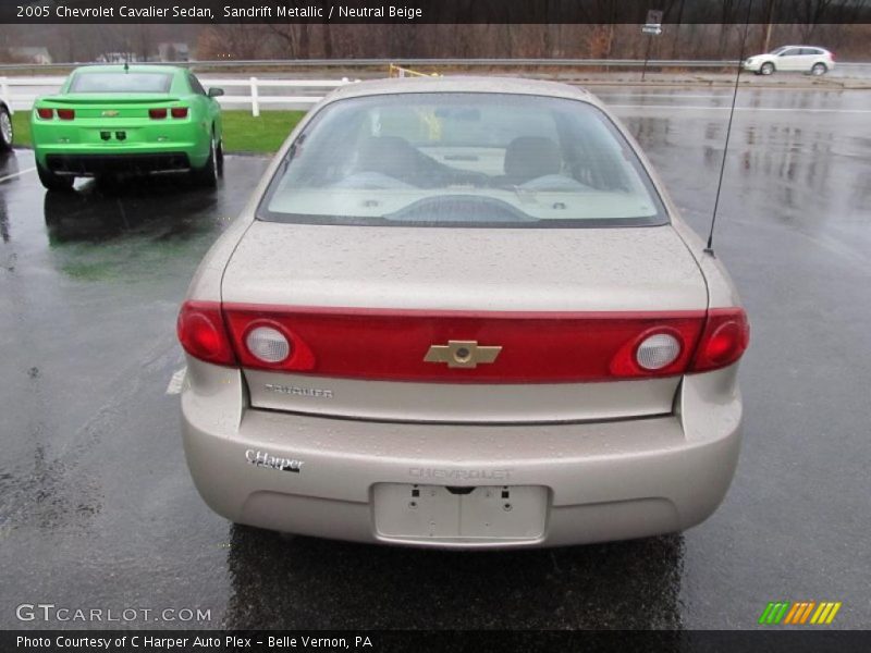 Sandrift Metallic / Neutral Beige 2005 Chevrolet Cavalier Sedan