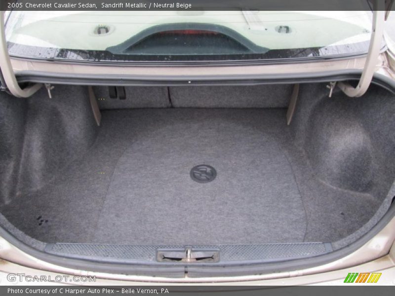Sandrift Metallic / Neutral Beige 2005 Chevrolet Cavalier Sedan