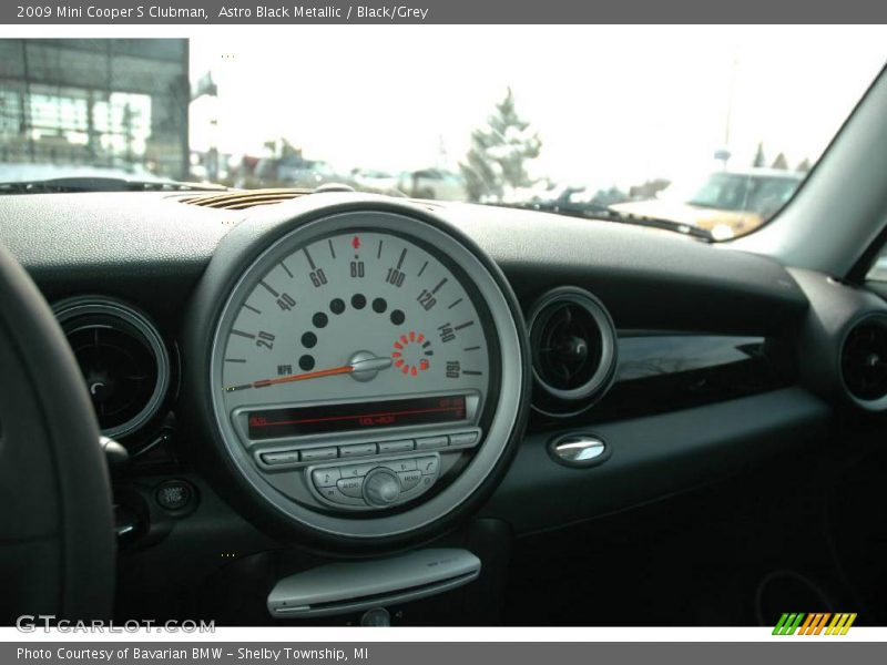 Astro Black Metallic / Black/Grey 2009 Mini Cooper S Clubman