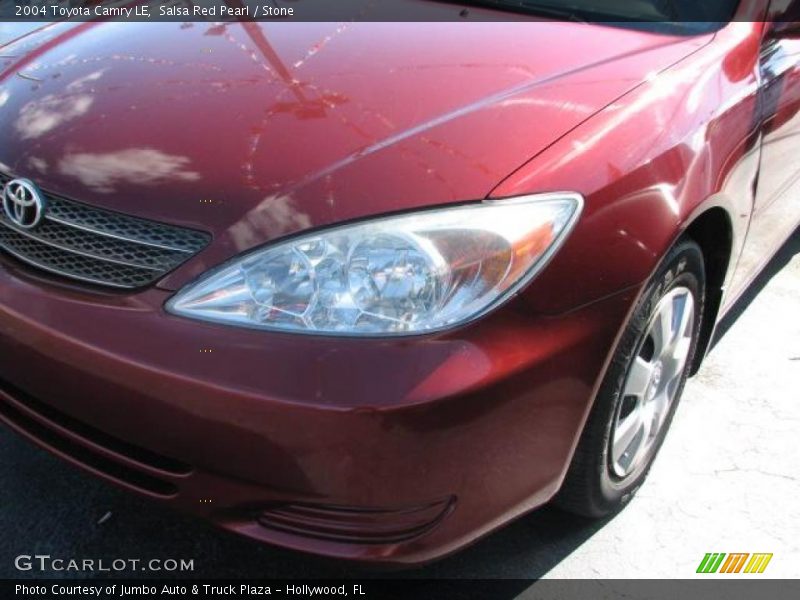 Salsa Red Pearl / Stone 2004 Toyota Camry LE