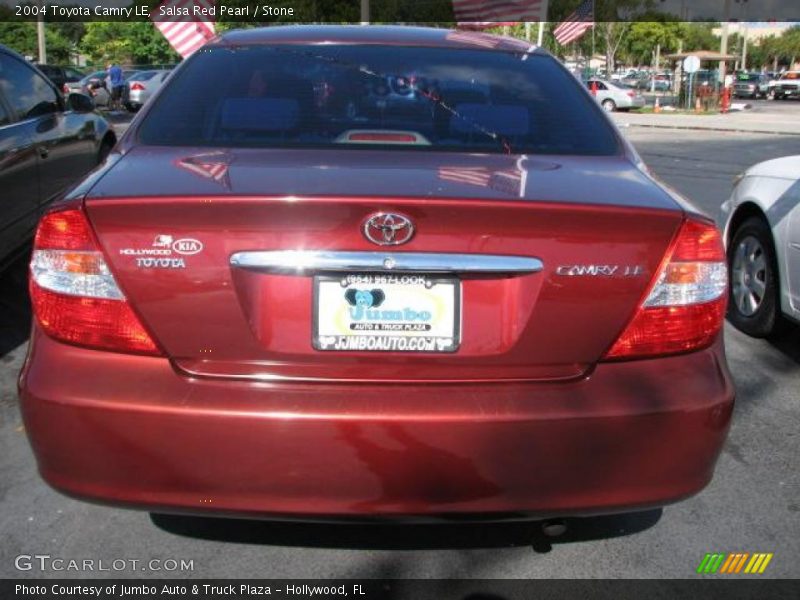 Salsa Red Pearl / Stone 2004 Toyota Camry LE