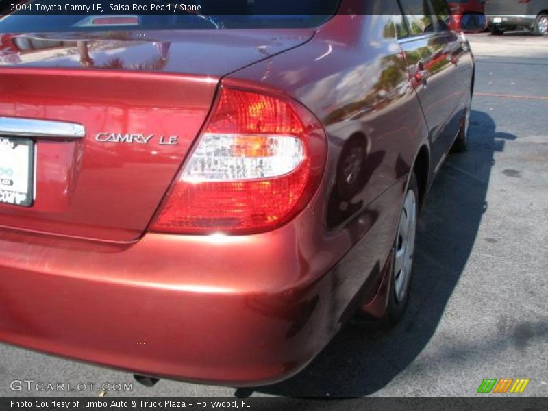 Salsa Red Pearl / Stone 2004 Toyota Camry LE