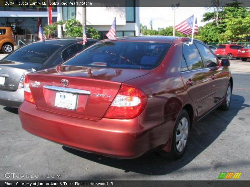 Salsa Red Pearl / Stone 2004 Toyota Camry LE