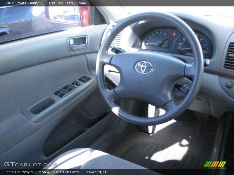 Salsa Red Pearl / Stone 2004 Toyota Camry LE