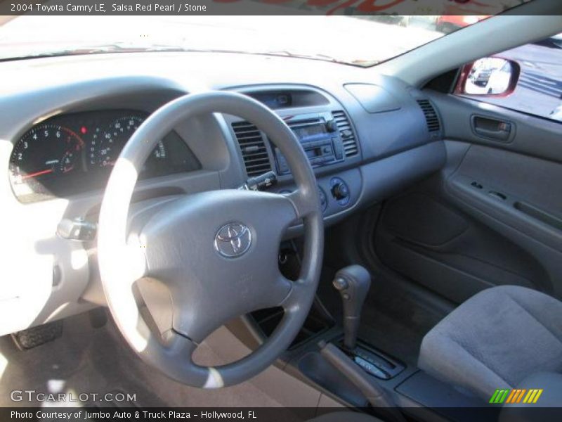 Salsa Red Pearl / Stone 2004 Toyota Camry LE