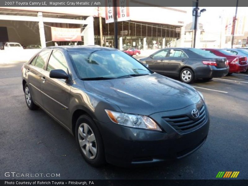 Magnetic Gray Metallic / Ash 2007 Toyota Camry LE