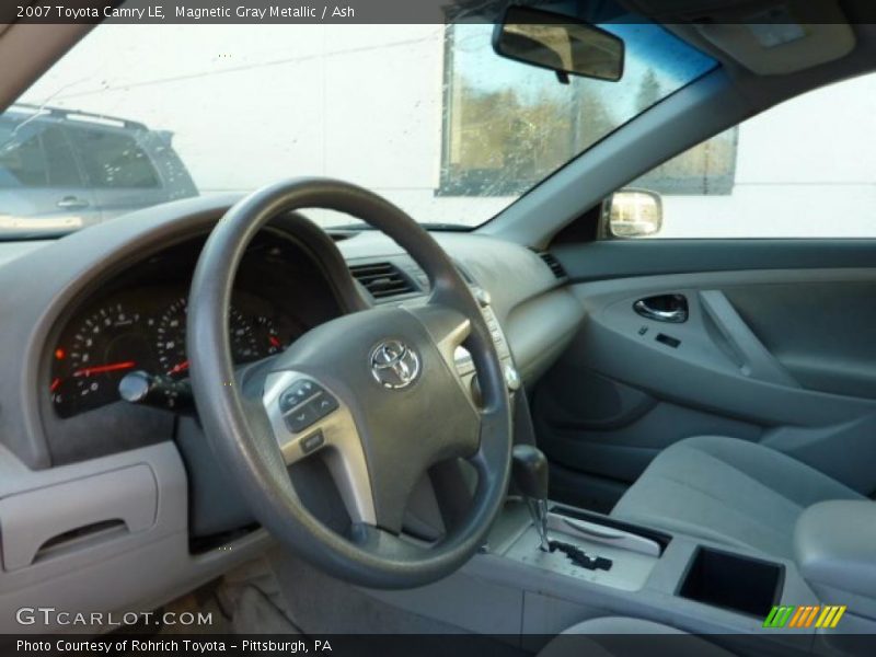 Magnetic Gray Metallic / Ash 2007 Toyota Camry LE
