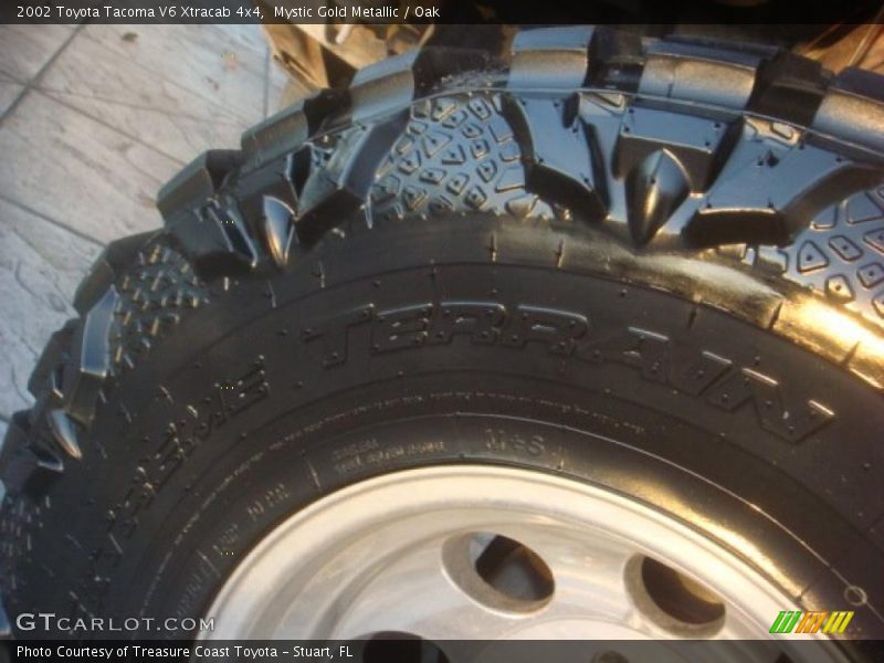 Mystic Gold Metallic / Oak 2002 Toyota Tacoma V6 Xtracab 4x4